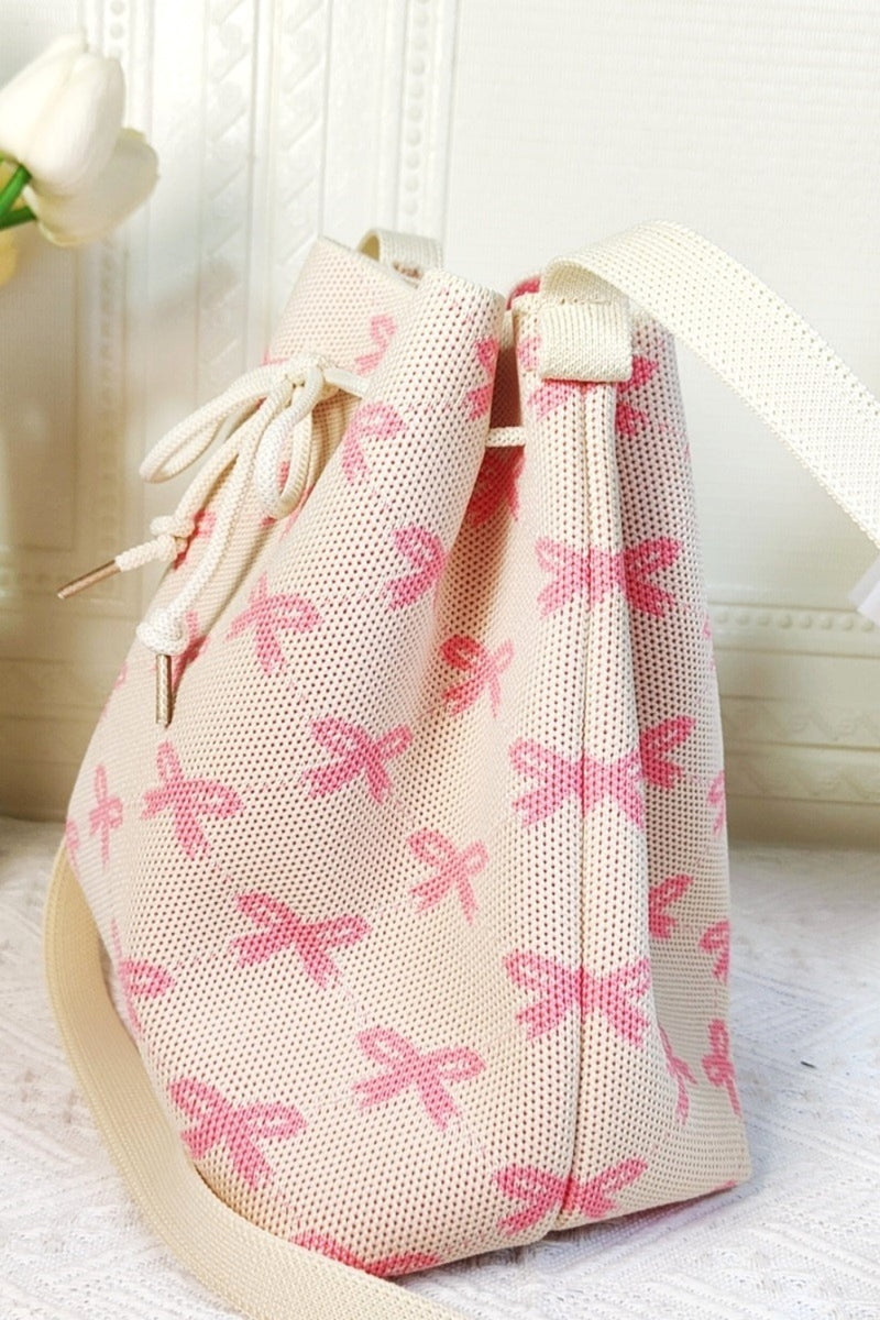 Bow Crossbody Bucket