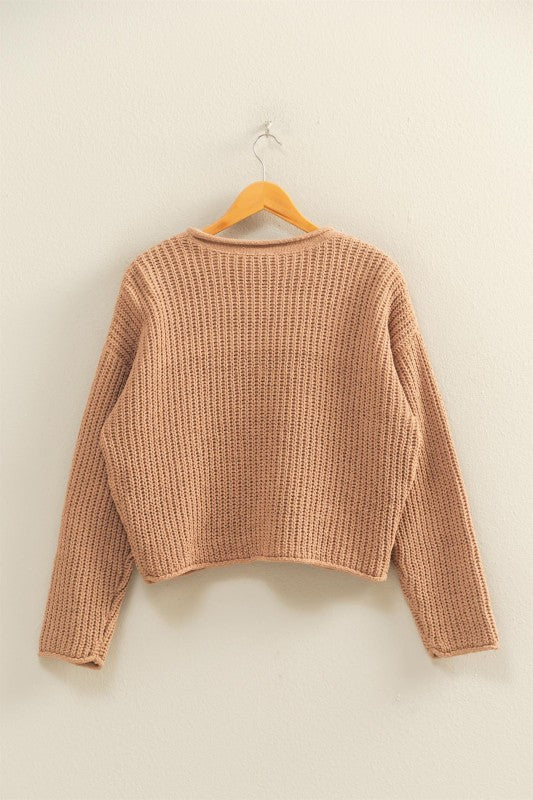 Heavenly Sweater Dark Taupe