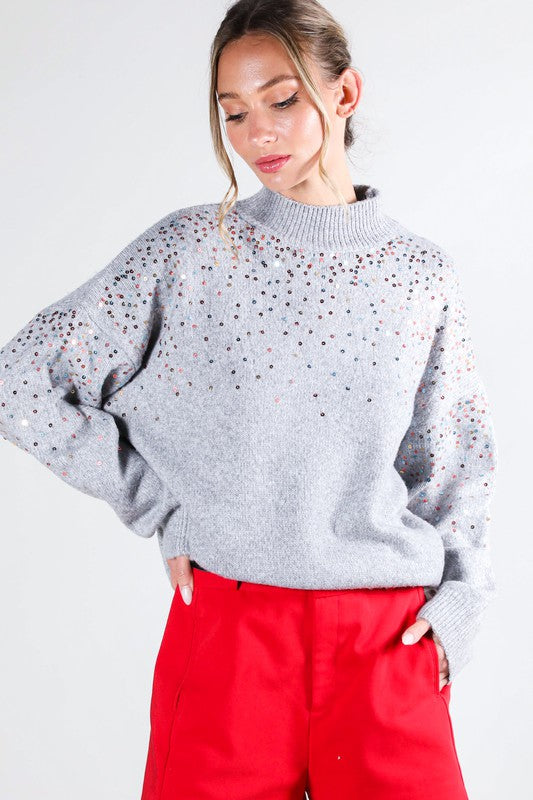 Sparkle Sequin Sweater
