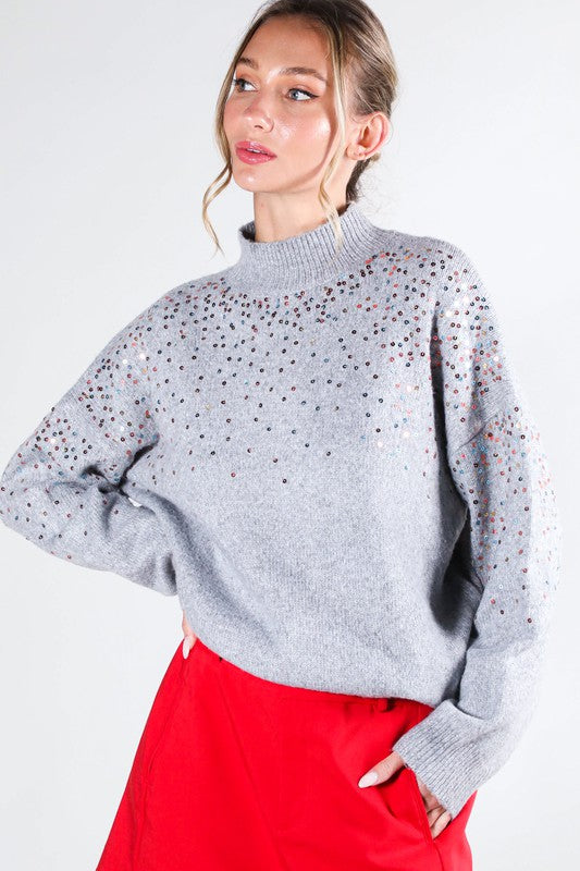 Sparkle Sequin Sweater
