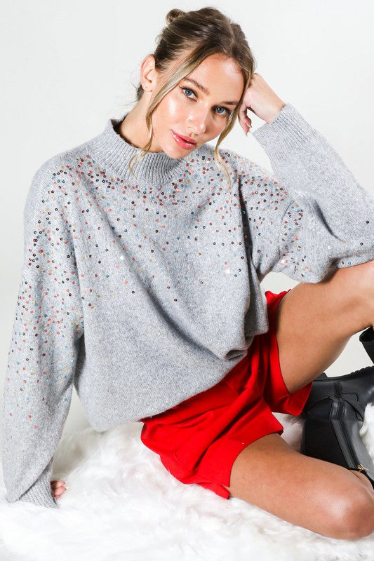 Sparkle Sequin Sweater