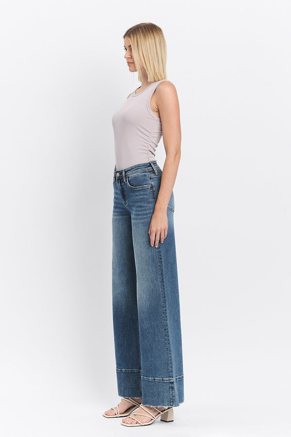 Abby's A-Line Wide-Leg Jeans