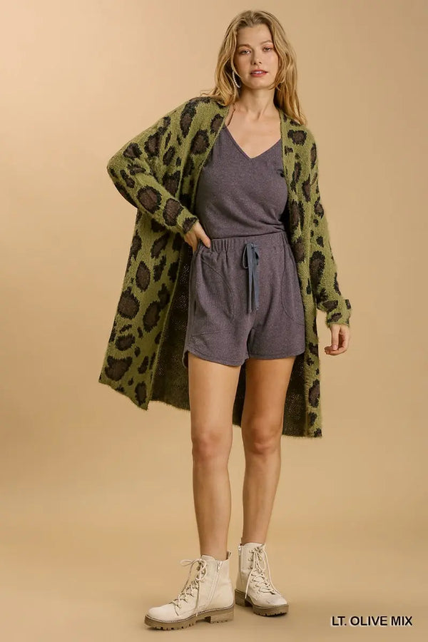 Cozy Animal Cardigan