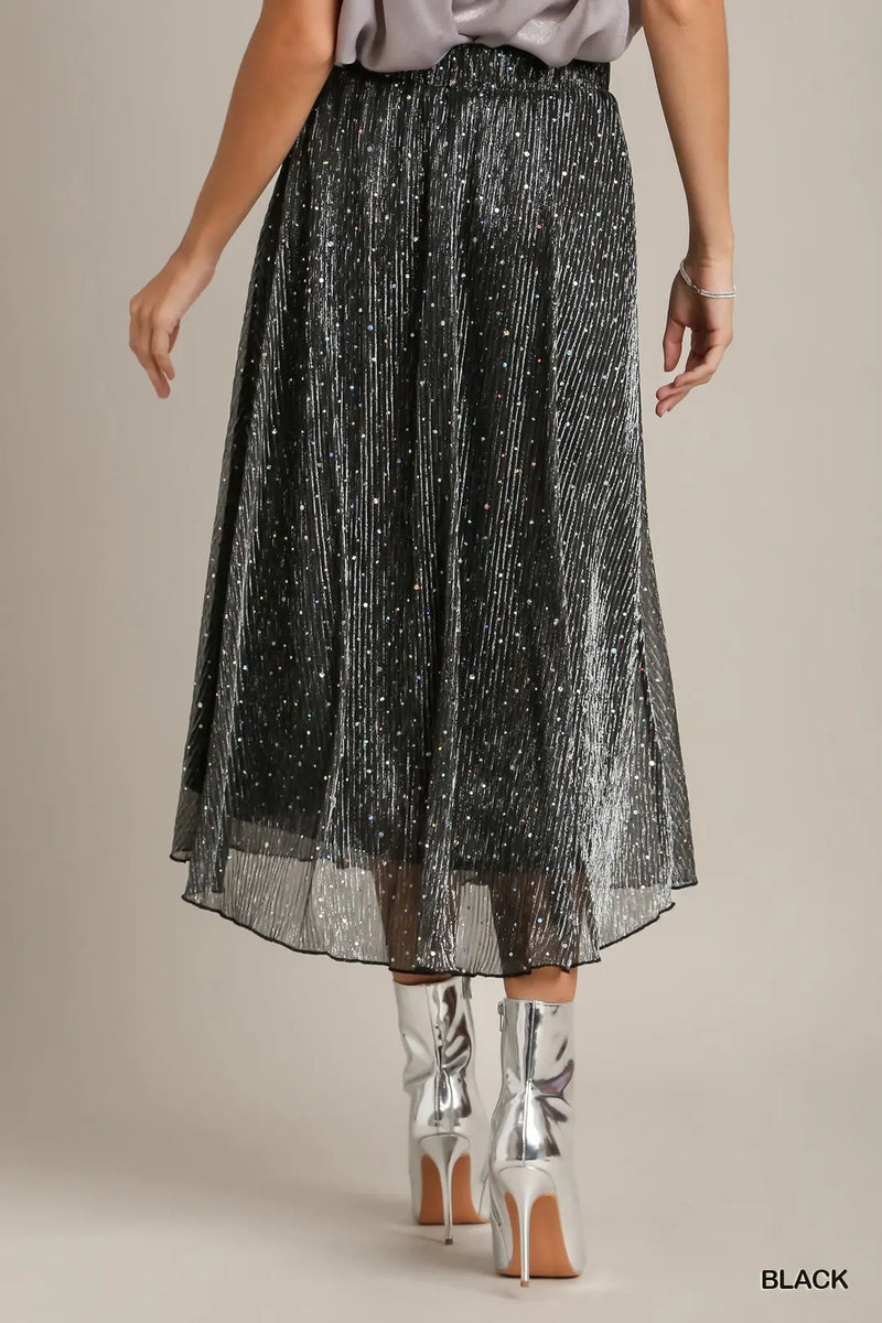 Glimmer Midi Skirt