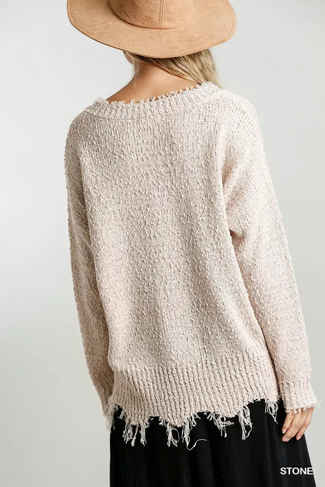 Freya's Sweater-Stone