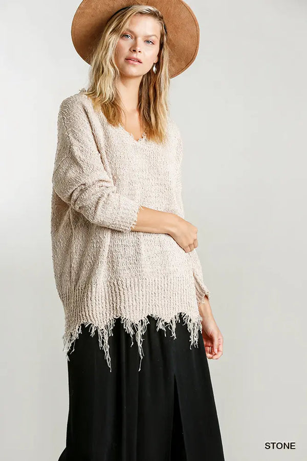 Freya's Sweater-Stone